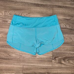 Lulu Lemon Speed Up High Rise Shorts 2.5 inch
